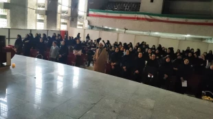 برگزاری مراسم ادبی از مولانا تا حافظ در دانشگاه ملی مهارت واحد دختران کرمانشاه 2